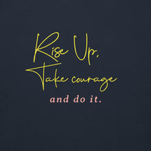 Load image into Gallery viewer, RISE UP TAKE COURAGE Unisex Hoodie
