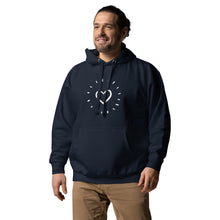 Load image into Gallery viewer, HEART AGLOW Unisex Hoodie
