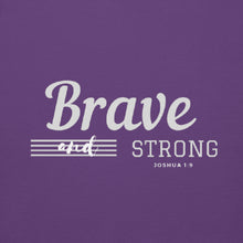 Load image into Gallery viewer, BRAVE AND STRONG Unisex Hoodie
