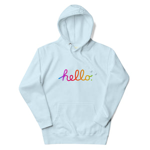 HELLO Unisex Hoodie