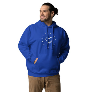 HEART AGLOW Unisex Hoodie