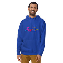 Load image into Gallery viewer, HELLO Unisex Hoodie
