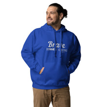 Load image into Gallery viewer, BRAVE AND STRONG Unisex Hoodie
