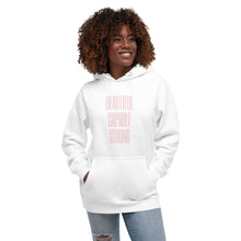 Load image into Gallery viewer, BEAUTIFUL CAPABLE STRONG Unisex Hoodie
