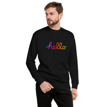 Load image into Gallery viewer, HELLO Unisex Premium Sweatshirt
