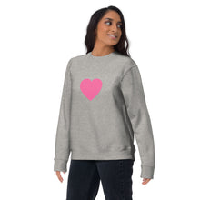 Load image into Gallery viewer, HEART Unisex Premium Sweatshirt
