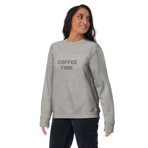 COFFEE TIME Unisex Premium Sweatshirt