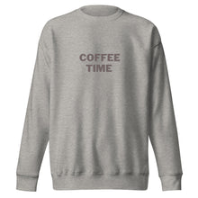 Load image into Gallery viewer, COFFEE TIME Unisex Premium Sweatshirt
