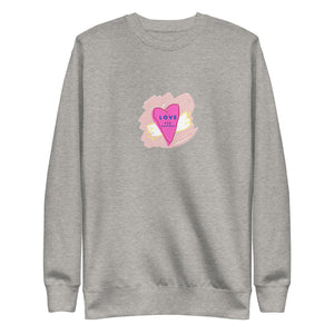 LOVE ONE ANOTHER Unisex Premium Sweatshirt