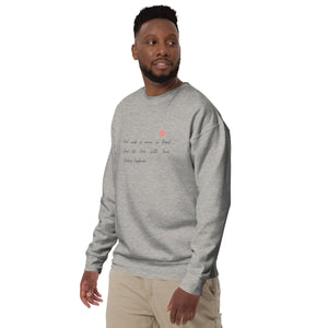 WORK LOVE Unisex Premium Sweatshirt