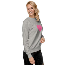 Load image into Gallery viewer, HEART Unisex Premium Sweatshirt
