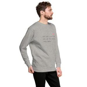 WORK LOVE Unisex Premium Sweatshirt