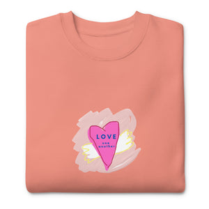 LOVE ONE ANOTHER Unisex Premium Sweatshirt