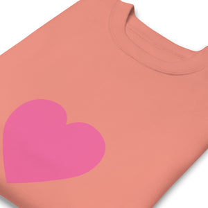 HEART Unisex Premium Sweatshirt