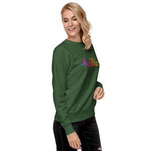 HELLO Unisex Premium Sweatshirt