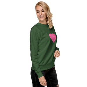 HEART Unisex Premium Sweatshirt