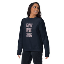 Load image into Gallery viewer, BEAUTIFUL CAPABLE STRONG Unisex Premium Sweatshirt
