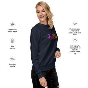 HELLO Unisex Premium Sweatshirt