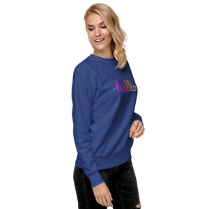 HELLO Unisex Premium Sweatshirt