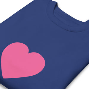 HEART Unisex Premium Sweatshirt