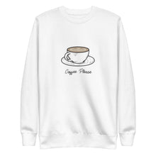 Load image into Gallery viewer, COFFEE PLEASE Unisex Premium Sweatshirt
