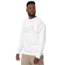 Load image into Gallery viewer, WORK LOVE Unisex Premium Sweatshirt
