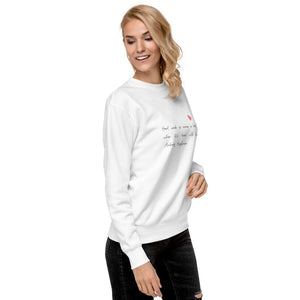 WORK LOVE Unisex Premium Sweatshirt