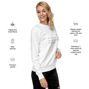 WORK LOVE Unisex Premium Sweatshirt