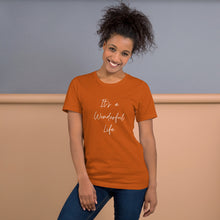 Load image into Gallery viewer, ITS A WONDERFUL LIFE Unisex t-shirt
