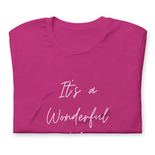 Load image into Gallery viewer, ITS A WONDERFUL LIFE Unisex t-shirt
