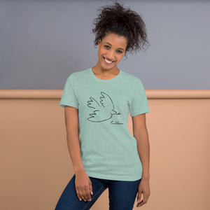 PICASSO PEACE DOVE Unisex t-shirt