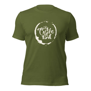 IT'S COFFEE TIME Unisex t-shirt