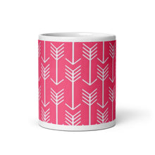 Load image into Gallery viewer, ARROWS-PINK mug
