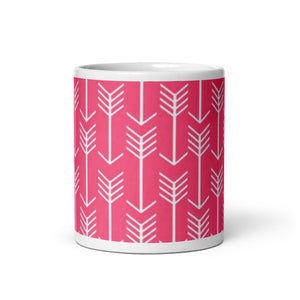 ARROWS-PINK mug