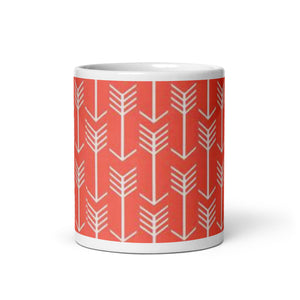 ARROWS-ORANGE mug