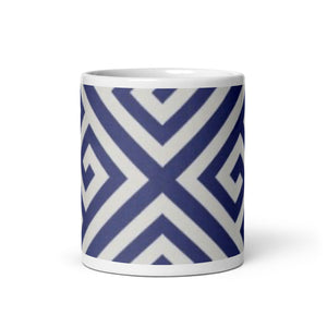 BLUE AND WHITE mug