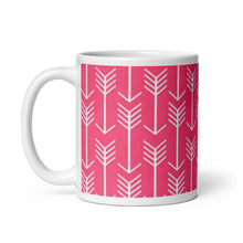 Load image into Gallery viewer, ARROWS-PINK mug
