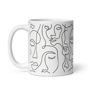 MODERN FACES mug