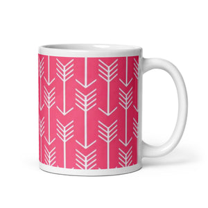 ARROWS-PINK mug