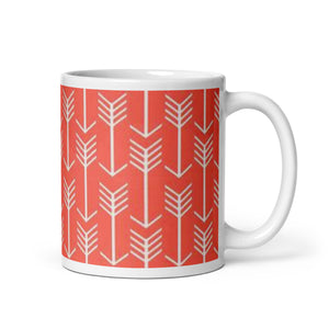 ARROWS-ORANGE mug