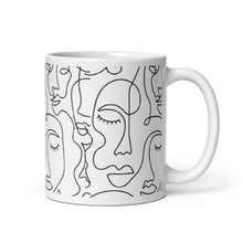 Load image into Gallery viewer, MODERN FACES mug
