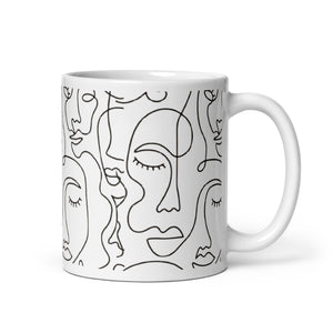 MODERN FACES mug