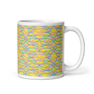 CELEBRATE White glossy mug