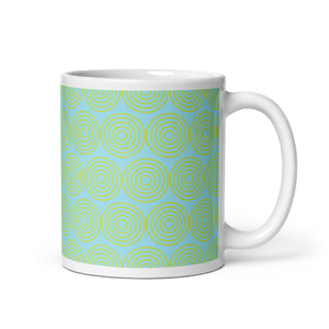 OCEAN White glossy mug