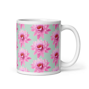 SPA White glossy mug