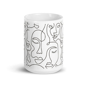 MODERN FACES mug