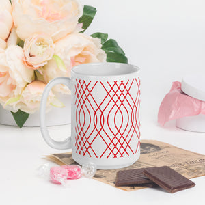 WHITE AND RED Mug