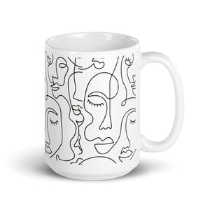 MODERN FACES mug