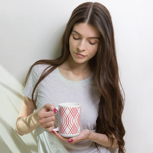 WHITE AND RED Mug