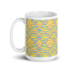 CELEBRATE White glossy mug